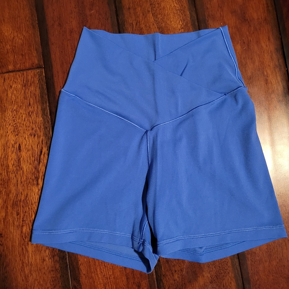 Aerie crossover bike shorts 3 inch length